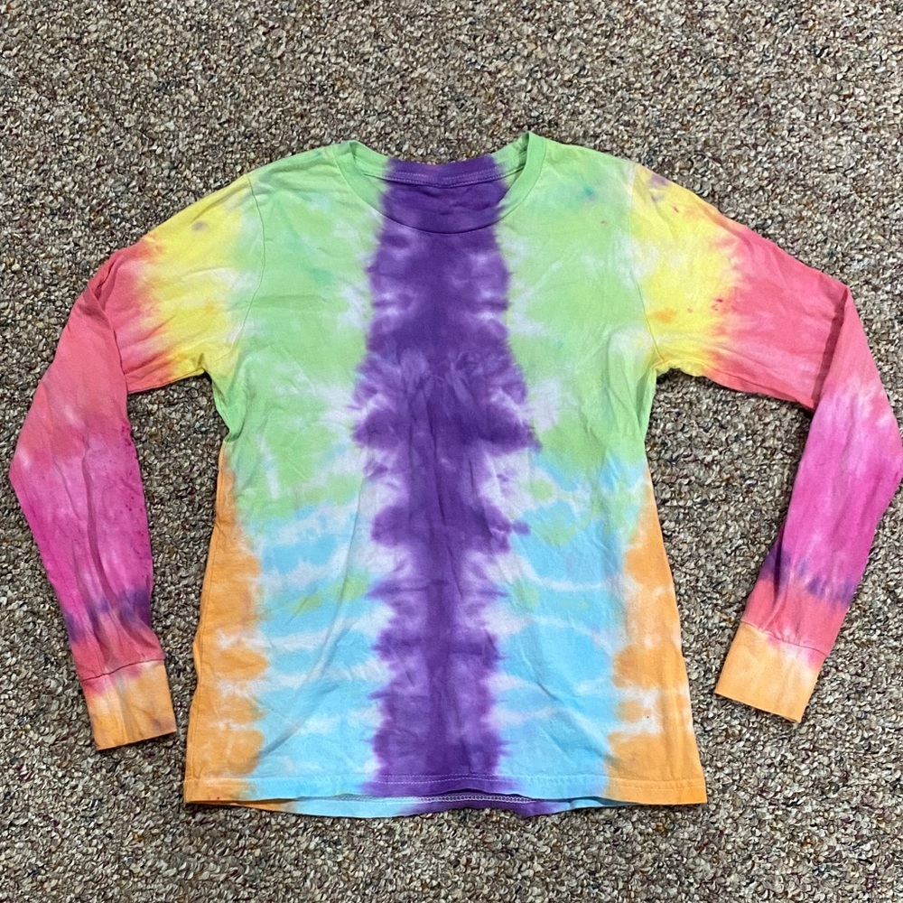 3/$10 Colorful Tie-Dye Long Sleeve Shirt